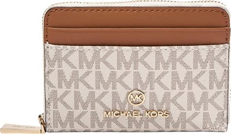 michael kors logo wallet vanilla|Michael Kors wallets men.